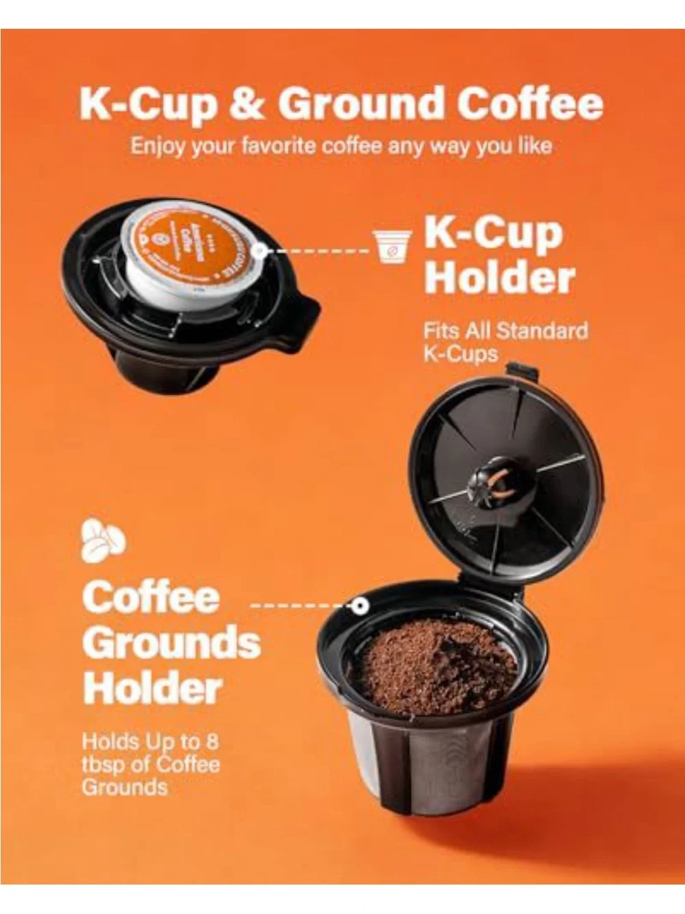 5 cup drip coffee maker for K Cup